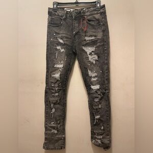 Super cute distressed jeans for your teen